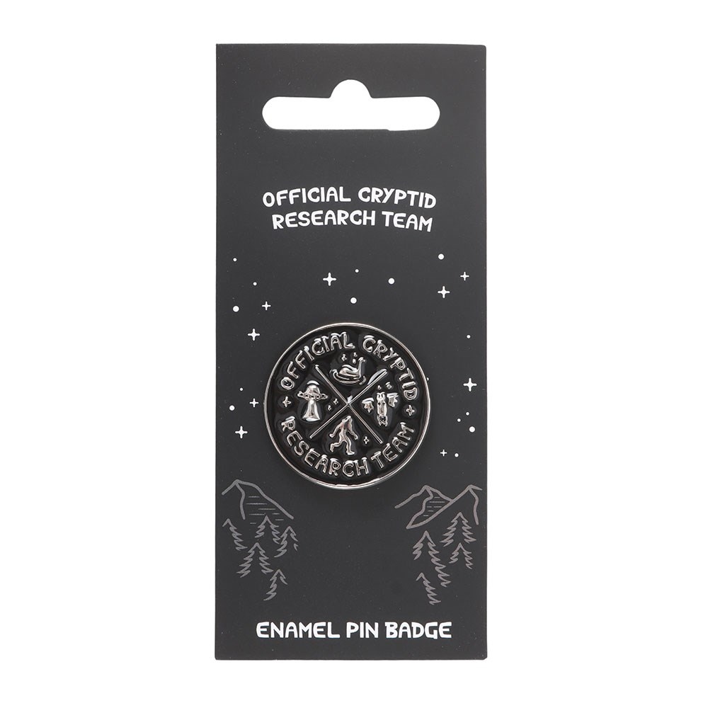 Something Different - Cryptid Research Team Enamel Métal broche - Multicolore